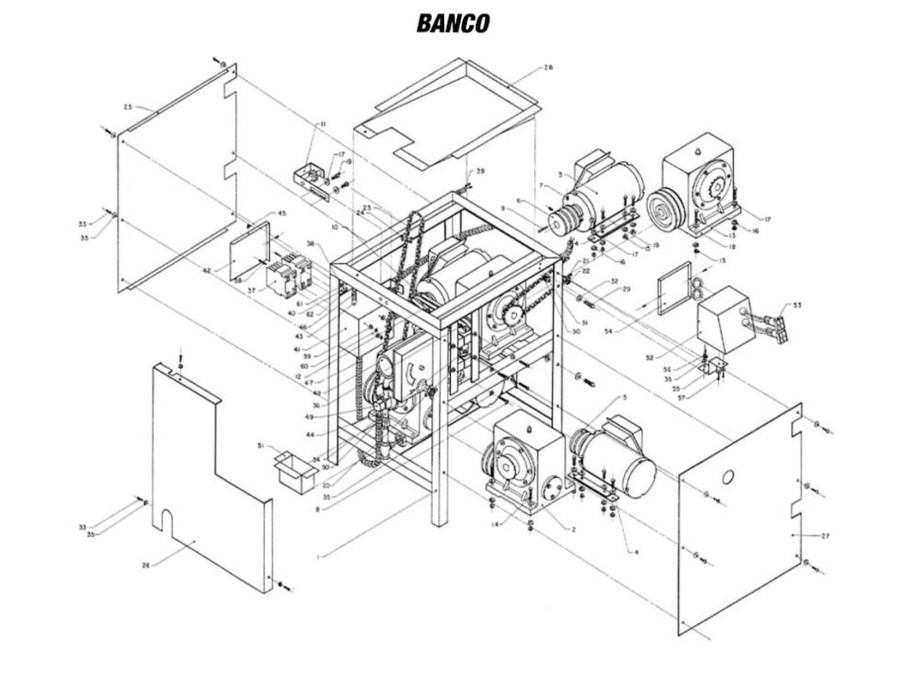 BANCO CABEZAL 200K/S